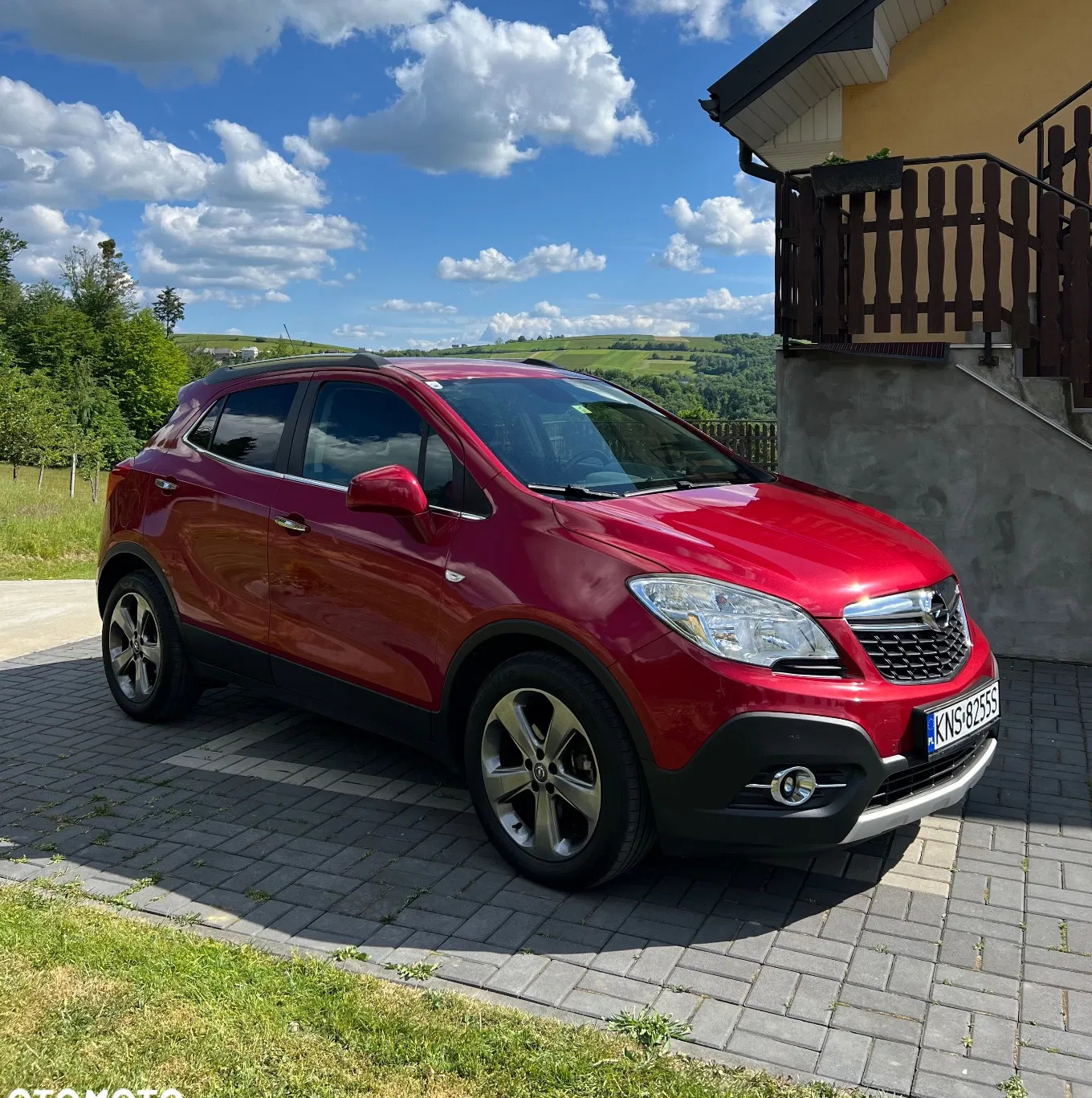 małopolskie Opel Mokka cena 34900 przebieg: 185000, rok produkcji 2013 z Rymanów